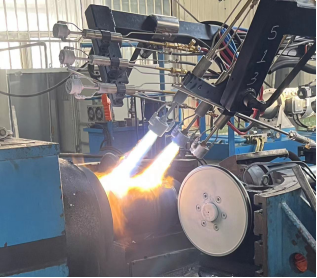 火焰热旋压的工艺应用